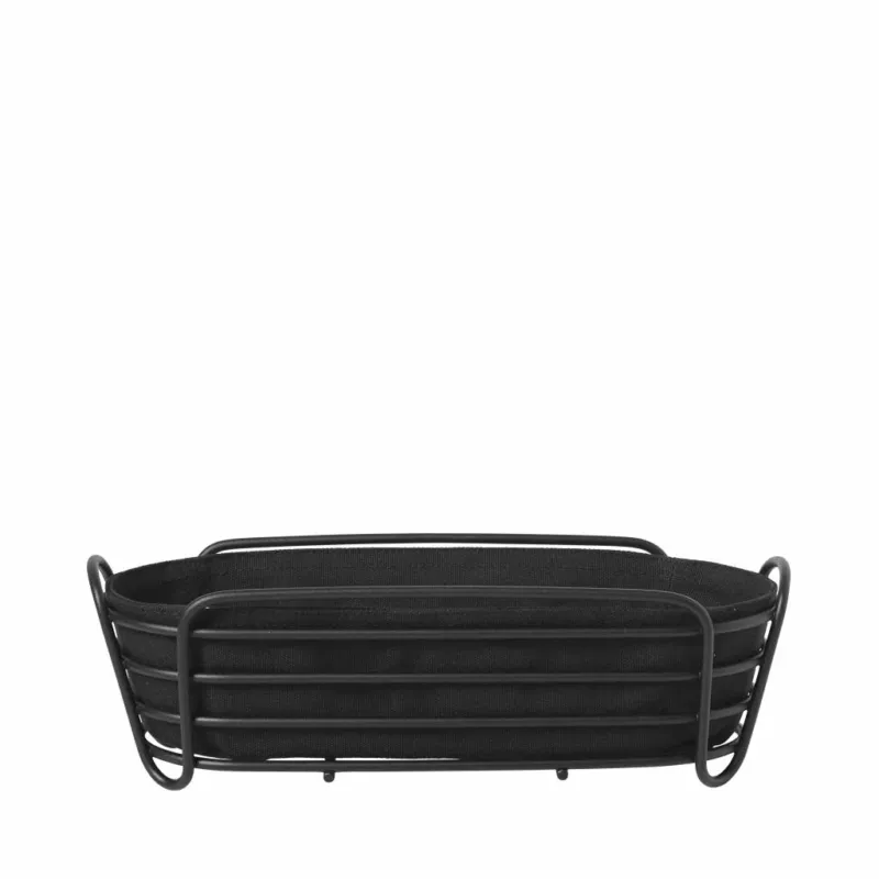 DELARA broodmand 32x14 cm (Black)