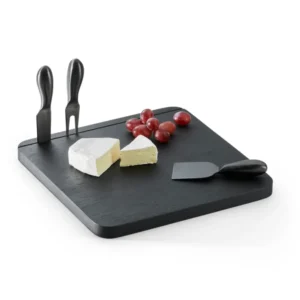 FROMAGE Käsebrett mit 3 Messern