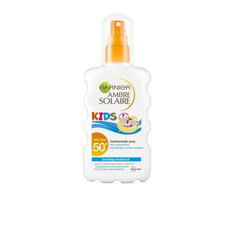 Garnier Ambre Solaire Kids Spray SPF 50+ 200 ml - Dopje ontbreekt