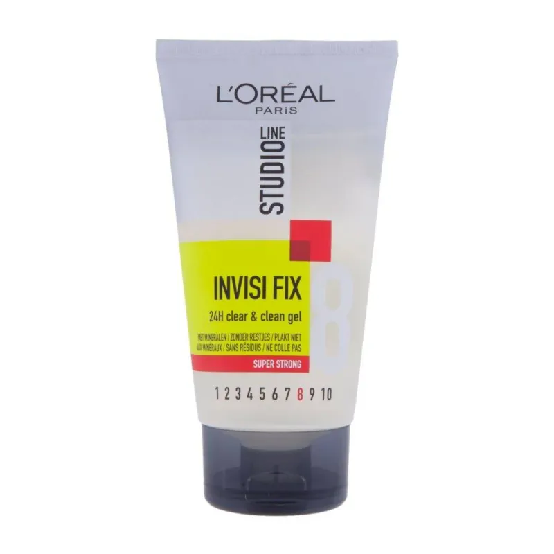 L'Oréal Studio Line Invisi Fix 24H Clear & Clean Gel Super Strong 150 ml