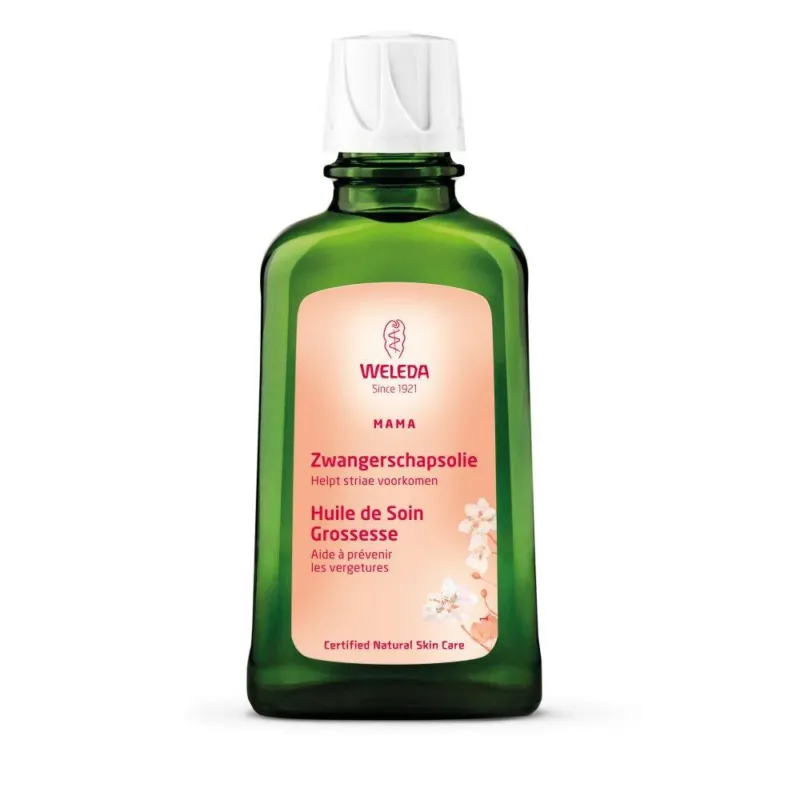 Weleda Zwangerschapsolie -100 ml - Verpakking beschadigd