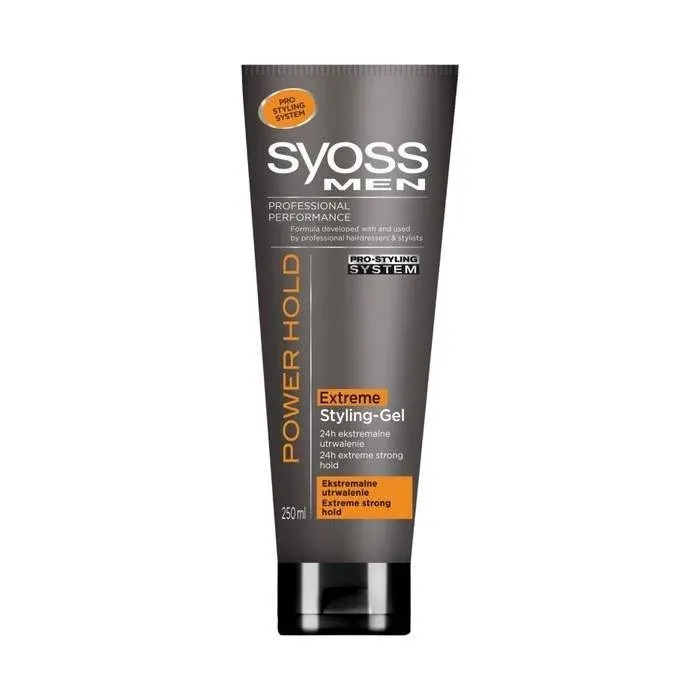 Syoss Men Power Hold Extra Strong Gel 250ml