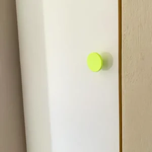 möbelgriff 04 / knob 04 neon gelb
