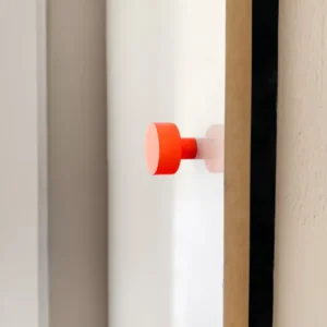 möbelgriff 03 / knob 03 neon rot