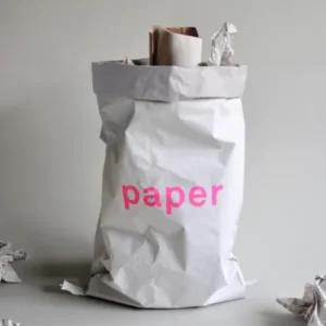 papiersack weiß / paper bag white PAPER / das ORIGINAL
