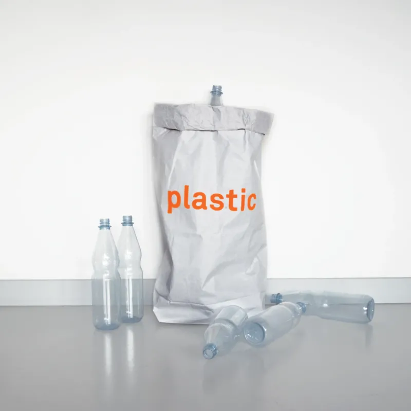 papiersack für plastik/ paper bag PLASTIC