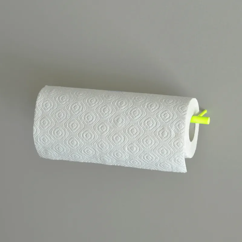küchenrollenhalter / paper towel holder neon gelb