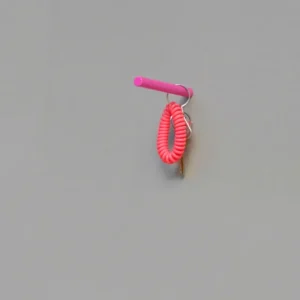 stifthaken / pin hook neon pink