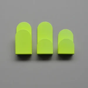 klebehaken / sticky hook neon gelb