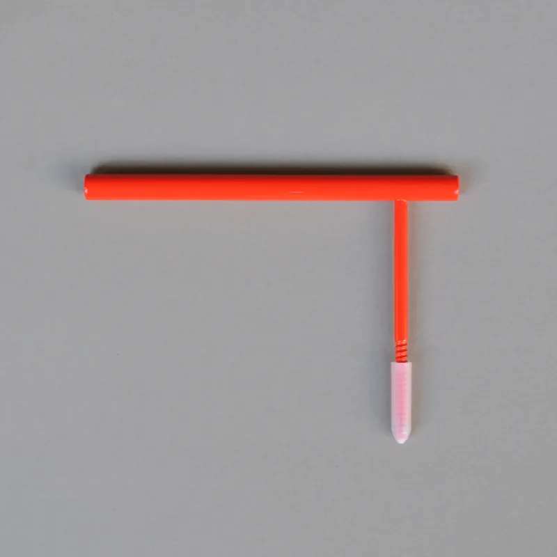 toilettenrollenhalter / toilet paper holder neon rot