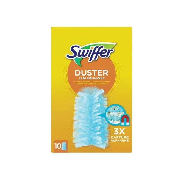 Swiffer Duster Trap & Lock Navulling 10 stuks - Verpakking beschadigd