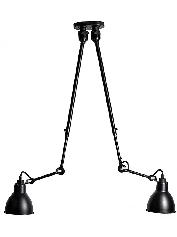 Nr. 302 doppelte Deckenleuchte von Lampe Gras – Bild 3