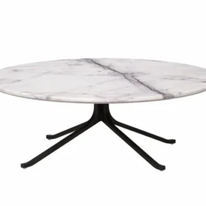 Blink Couchtisch Ø108 cm, Marmor von Stellar Works