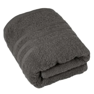 Handtuch 50x100 cm Grau - Anthrazit