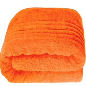 Badetuch groß 100x200 cm Orange - Clementinen