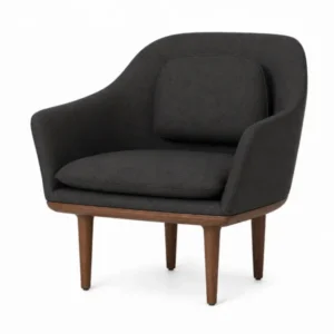Lunar Lounge-Sessel, large, Walnuss, Main Line Flax 16 HR von Stellar Works