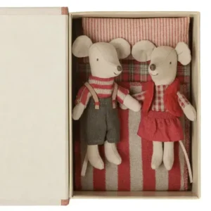 Maileg - Weihnachtszwillinge, kleine Schwester und kleiner Bruder in Buch