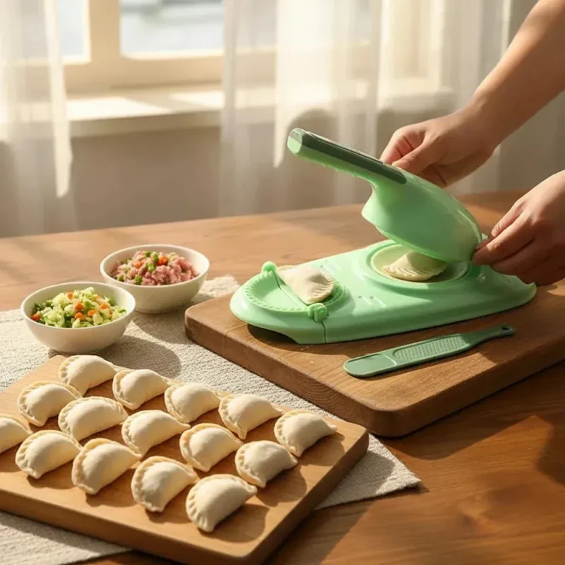 Teigtaschenformer 2-in-1 Ravioli Dumpling Maker Küchenhelfer