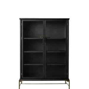 Dowry III Kabinett, Onyx Eg, klares Glas von Stellar Works