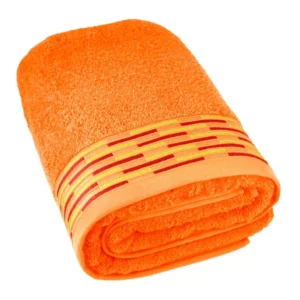 extra großes Badetuch 90x180 cm Orange – Blutorange