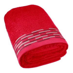 extra großes Badetuch 90x180 cm Rot - Scharlach