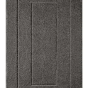 Frottee Duschvorleger 50x90 cm Grau - Anthrazit