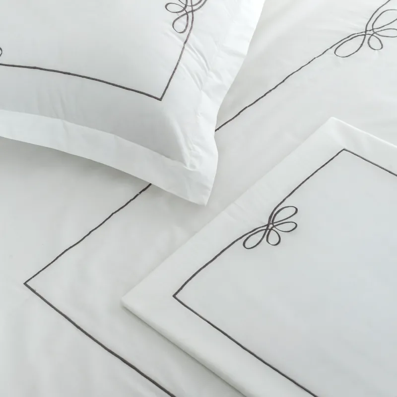 Pillow Cover Embroidered-Knots of Love
