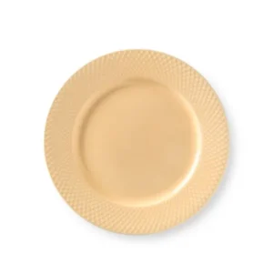 Rhombe Teller, Sand Ø27 cm von Lyngby Porcelæn