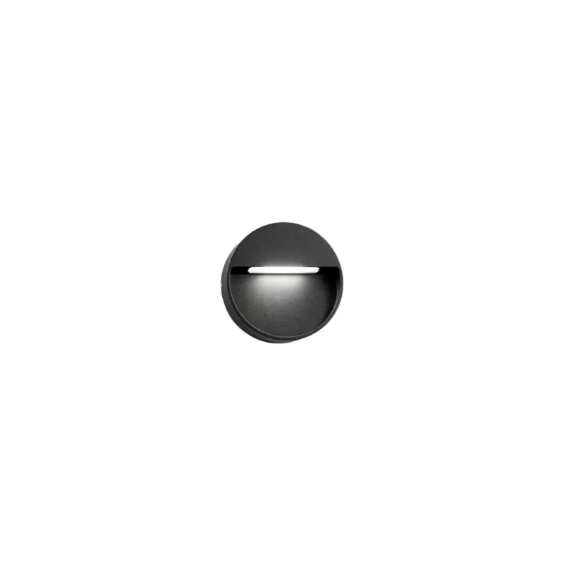 Serious S1 Wandleuchte, Schwarz von Light Point