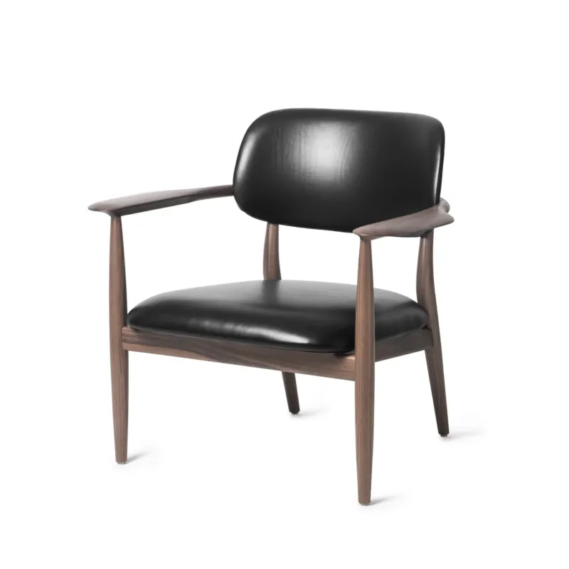 Slow Lounge-Sessel, Walnuss von Stellar Works
