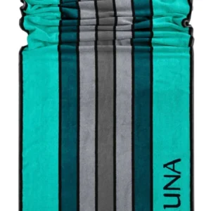 XL Premium Saunahandtuch 80x200 cm, Meerestürkis - Tiefsee- Grau
