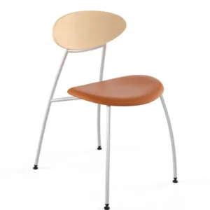 Stone Stuhl, cognac Leder von Naver Collection