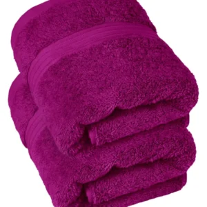 Handtuch Set 50x100 cm 2 Stück Lila - Orchidee