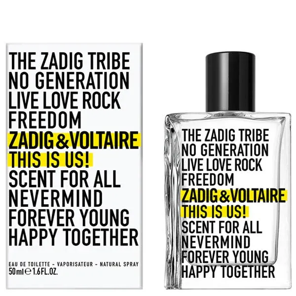 Zadig & Voltaire This Is Us! parfum - Unisex eau de toilette - 50 ml - 100 ML - unisex