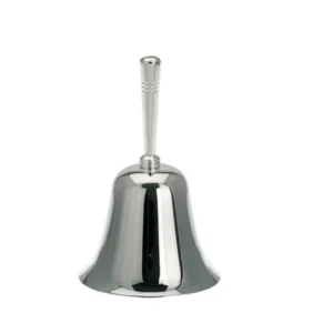 Tischglocke versilbert glatt poliert